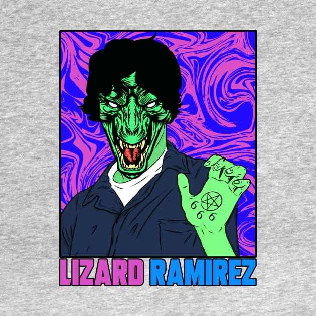 LIZARD RAMIREZ by theanomalius_merch